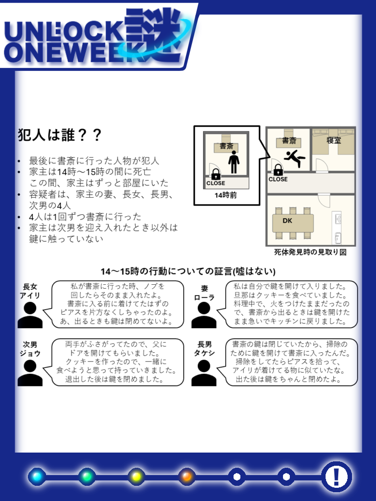 SNS告知謎 4